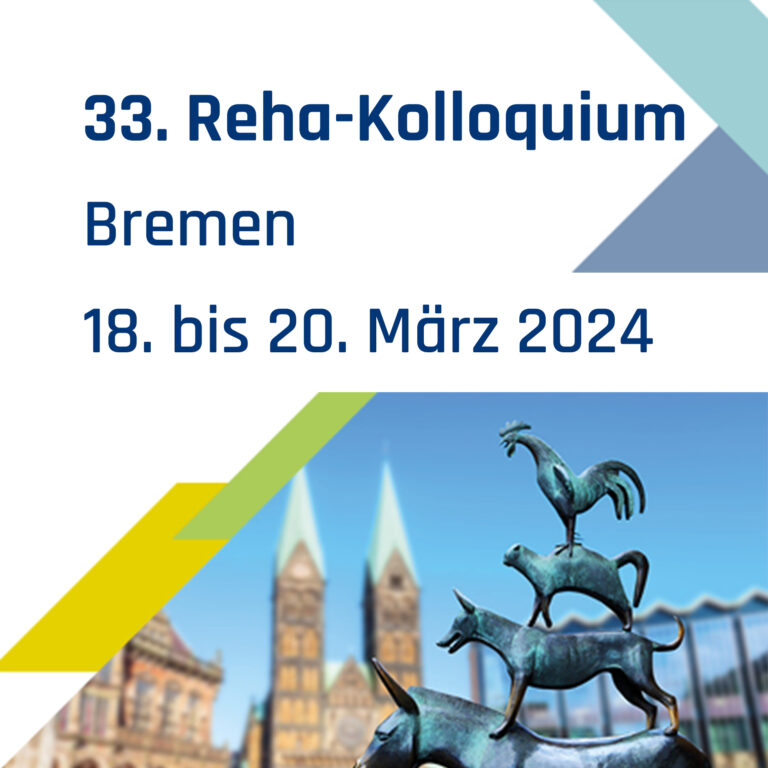 Teilnahme am 33. Reha-Kolloquium 2024